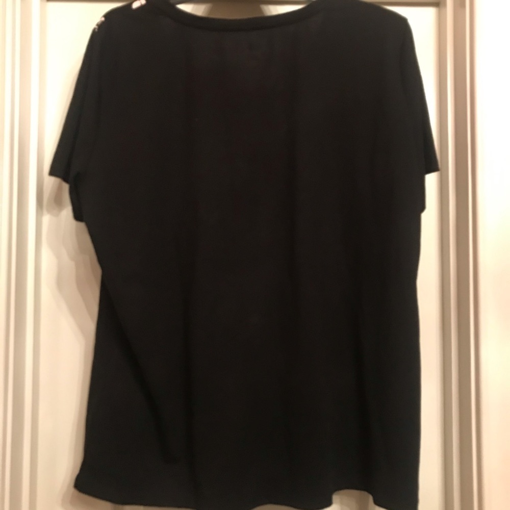 🚨NWT XL Rebecca Malone Floral top - Picture 3 of 3